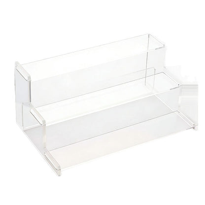 Acrylic Tiered Display Stand for Cosmetics and Collectibles