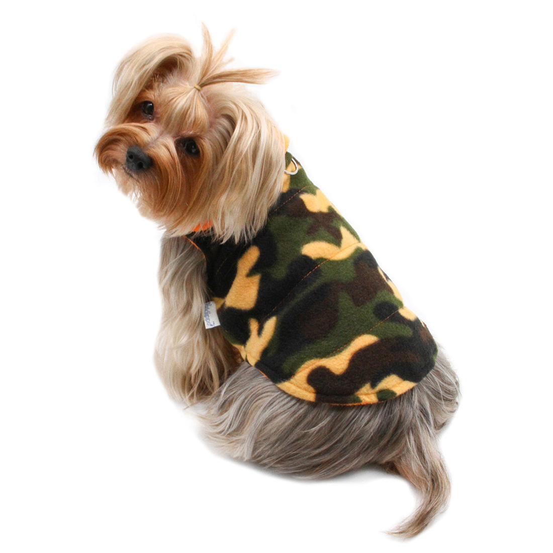 Camouflage Dog Vest with Ultra Soft Lining