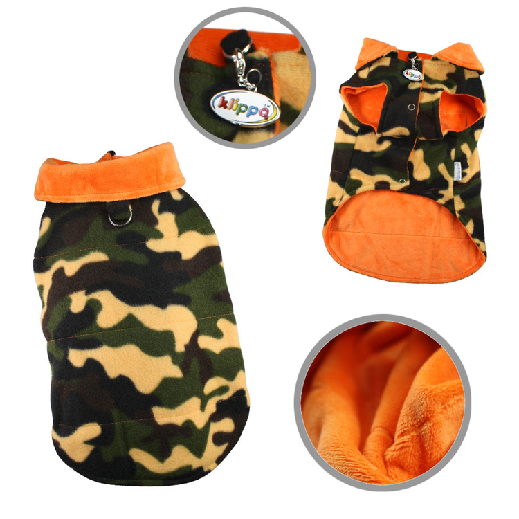 Camouflage Dog Vest with Ultra Soft Lining