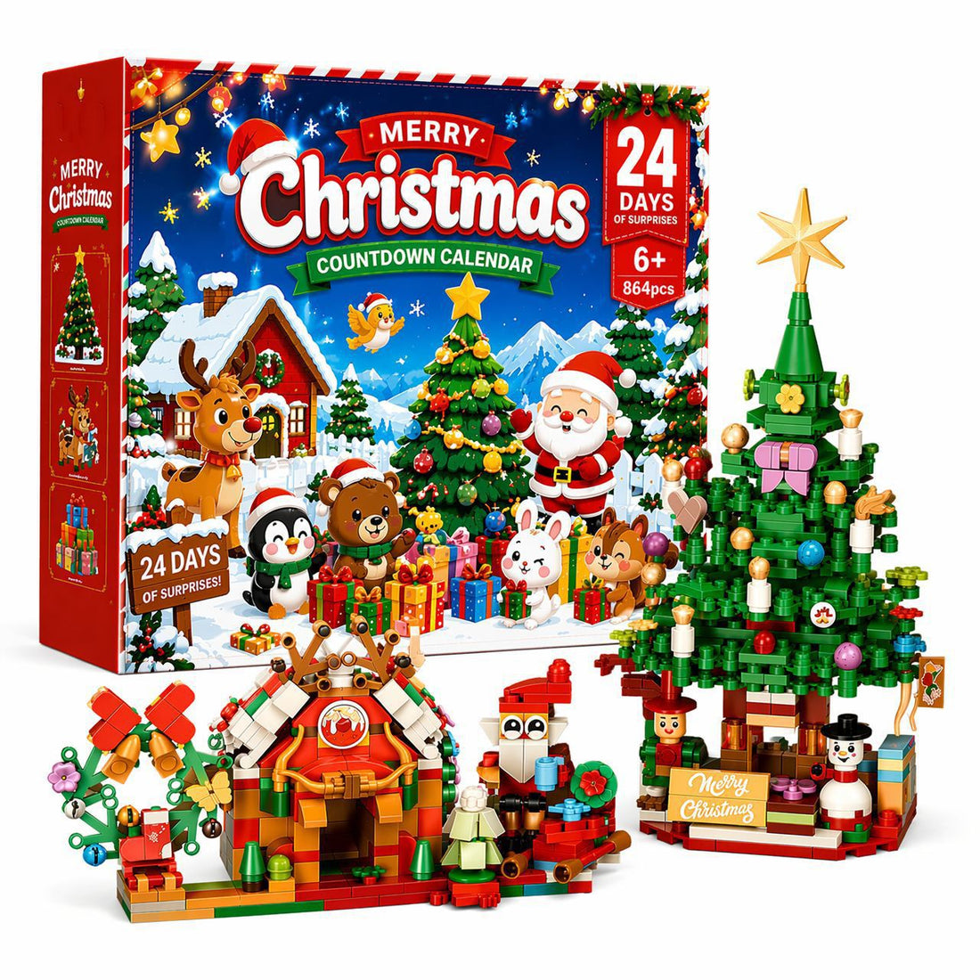 Small Particle Building Block Toy Set