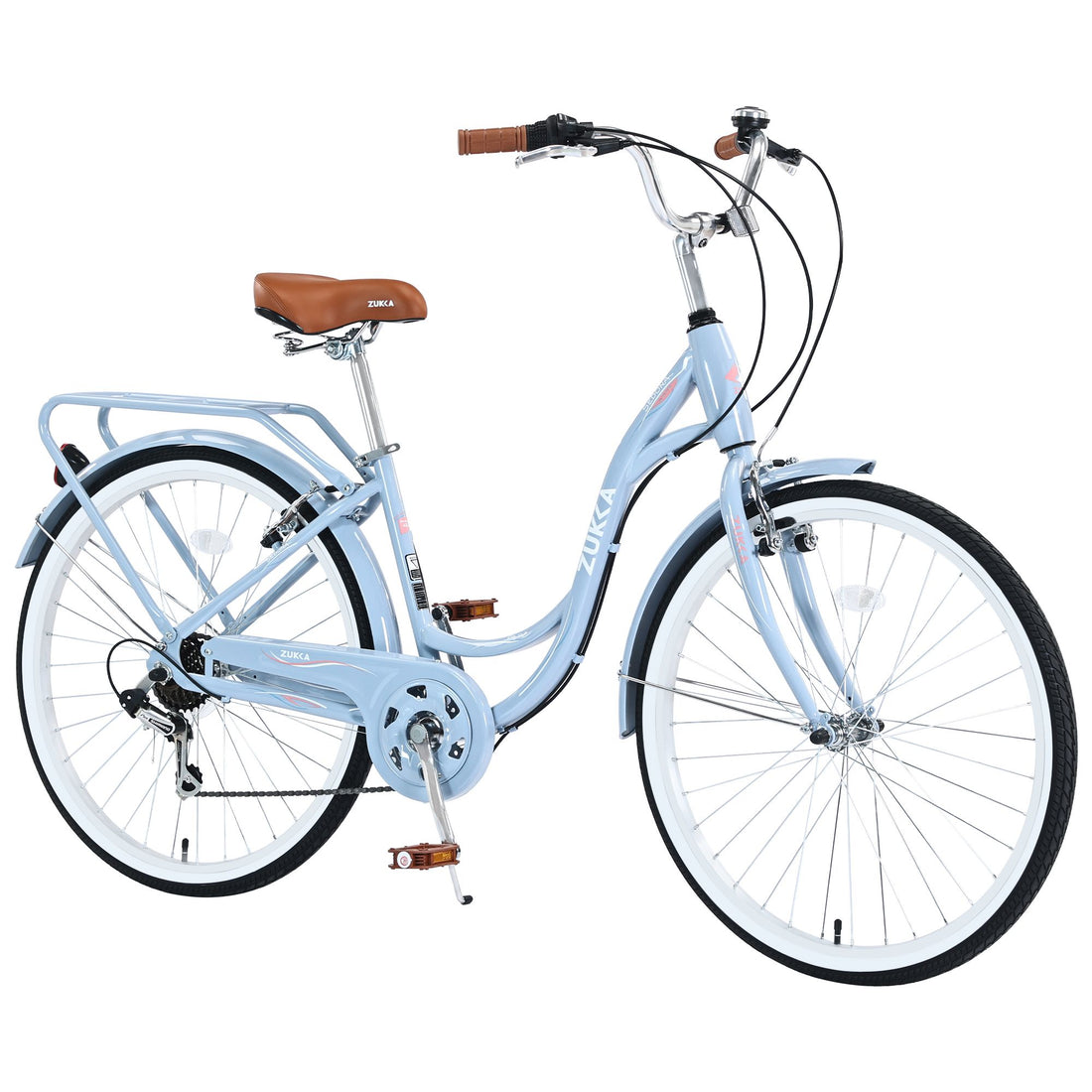 26" Ladies 7-Speed Cruiser Bike detail close-up