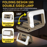 Multi-Light Source Folding Camping Lamp