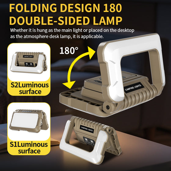 Multi-Light Source Folding Camping Lamp Outdoor Lighting & Tools product image 2