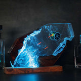 3D Galaxy Resin Star Lamp with LED Lights