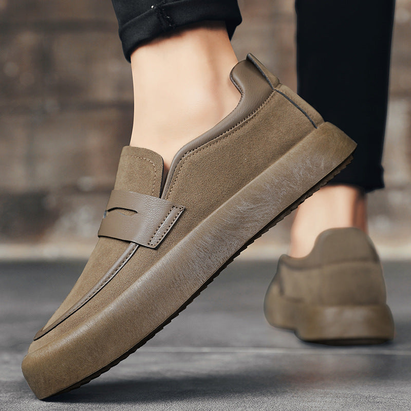 Fashion Casual Shoes Youth Men's Trendy Single Shoes