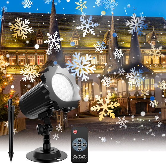 LED Snowflake Projection Light Decor product image 2