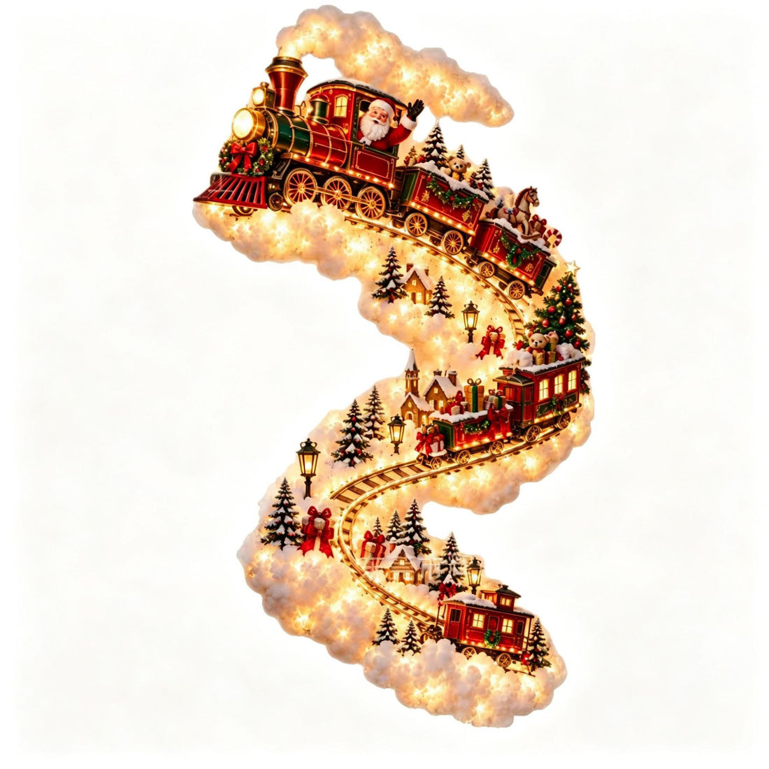 Christmas Magic Pathway Wall Light