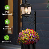 Solar Flower Pot Light Outdoor Garden Decoration