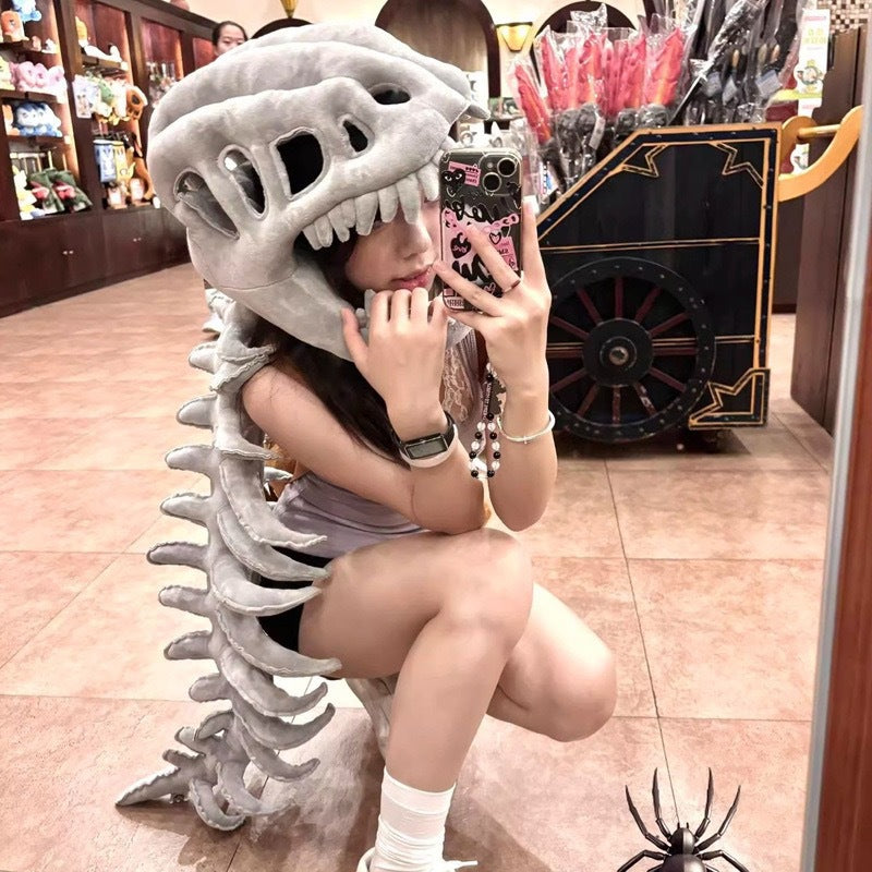 Dinosaur Skeleton Headgear for Cosplay