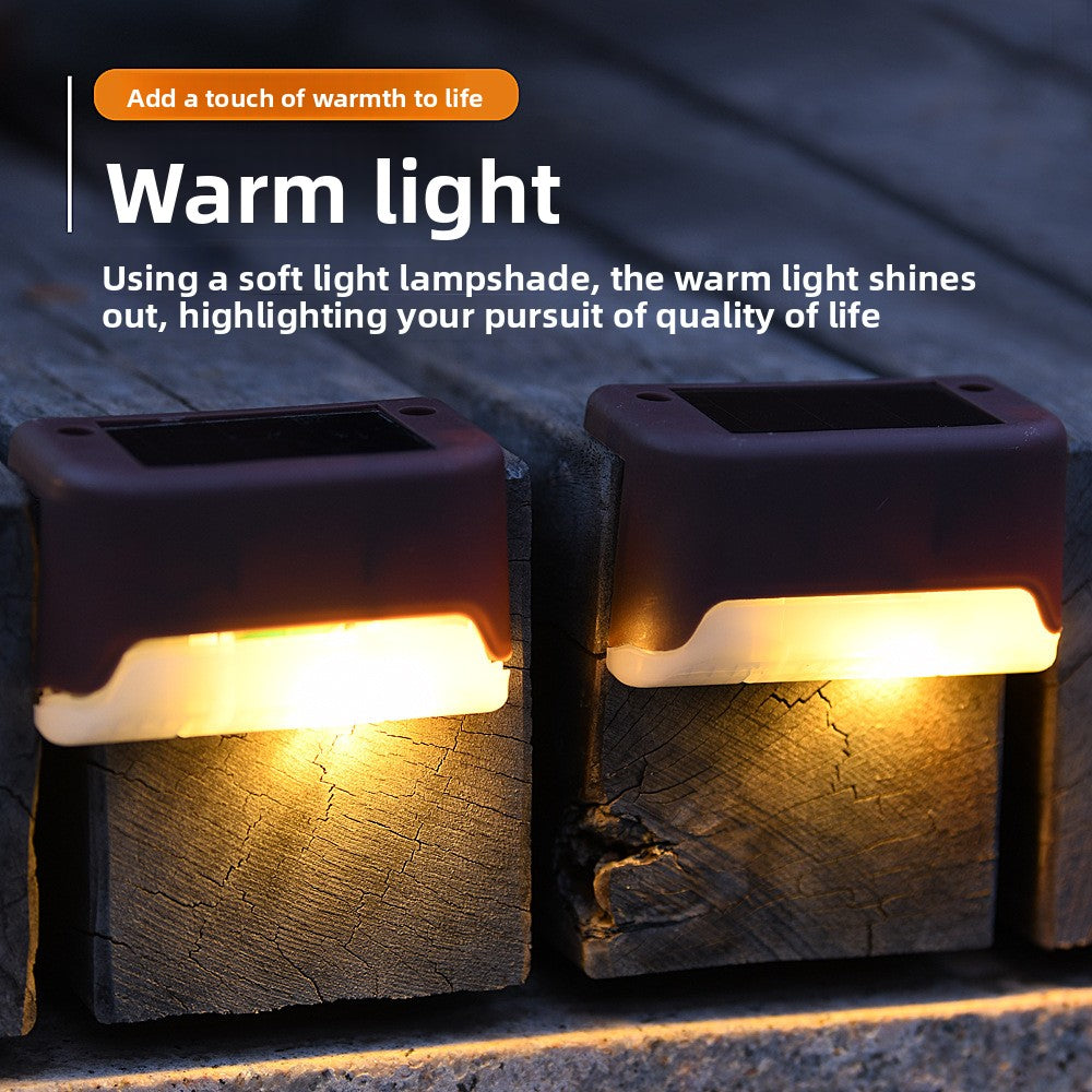 Solar Powered Outdoor Step Lights