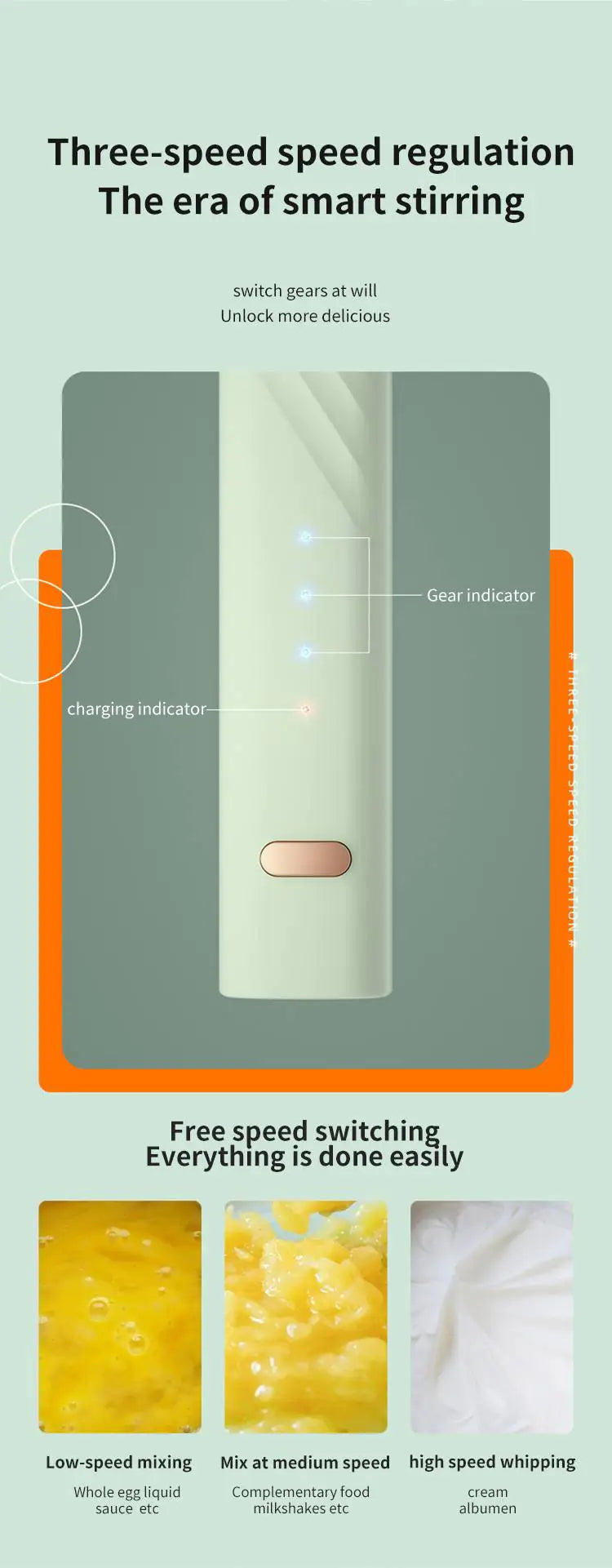 Rechargeable Handheld Milk Frother — USB Electric Foam Maker - Image 5