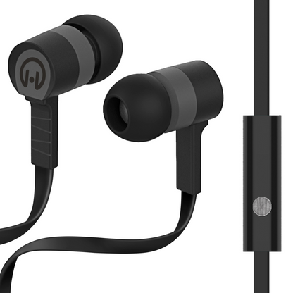 HyperGear Low Ryder Earphones - Black/Grey