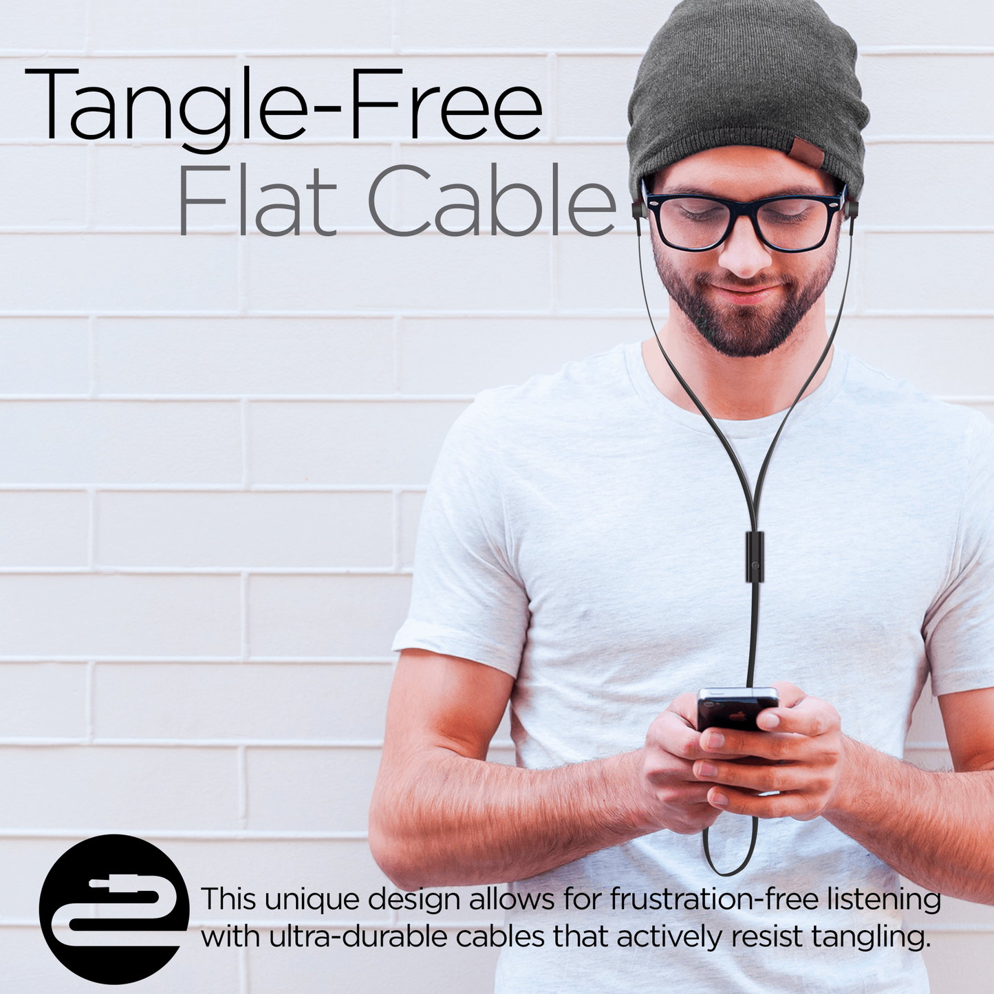 HyperGear Low Ryder Earphones - Black/Grey