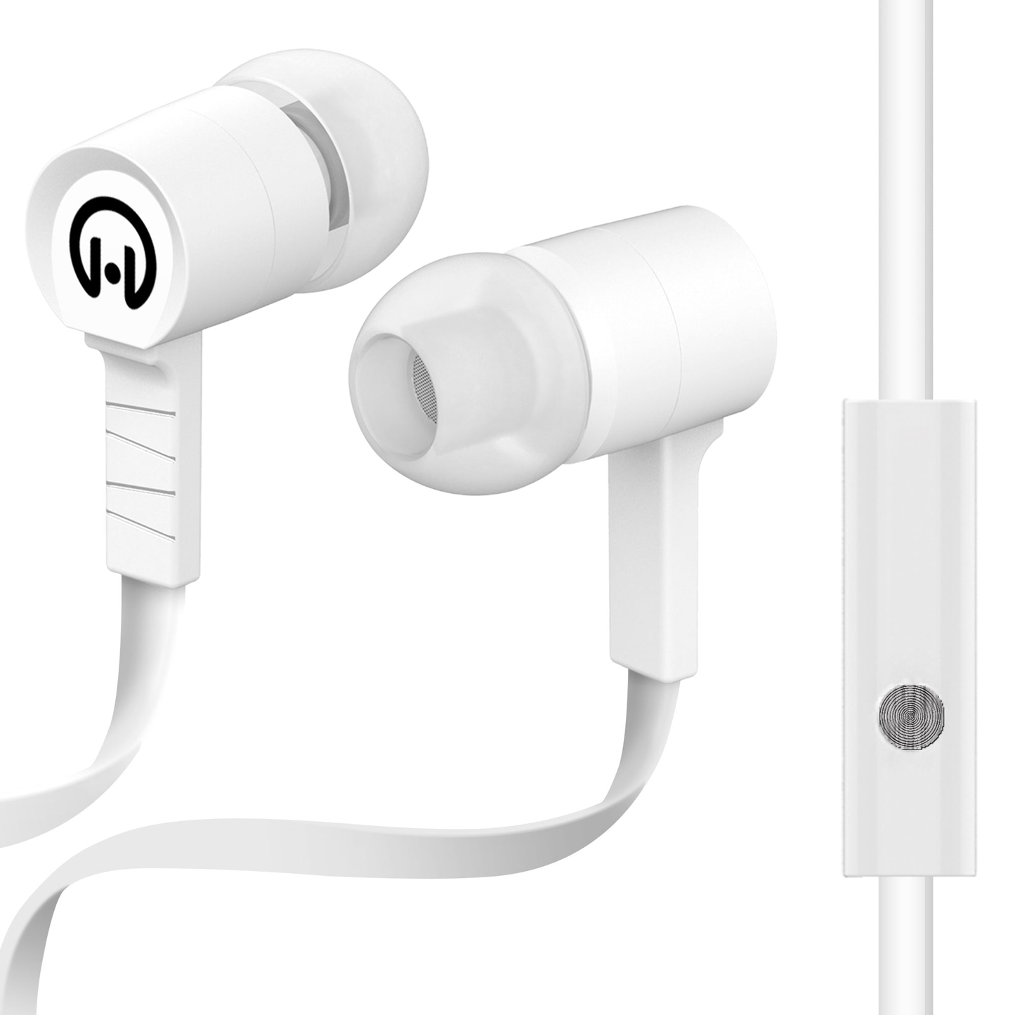 HyperGear Low Ryder Earphones - White