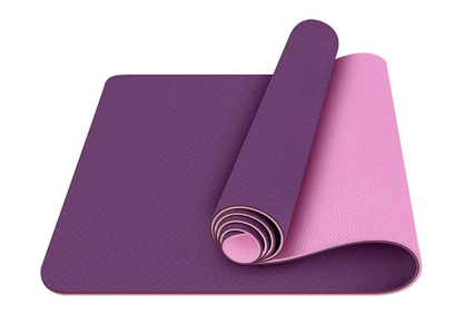 JupiterGear Eco-Friendly Reversible Yoga Mat with Carrying Strap