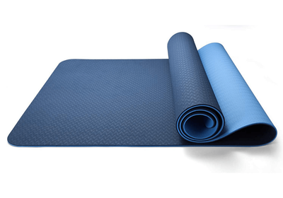 JupiterGear Eco-Friendly Reversible Yoga Mat with Carrying Strap