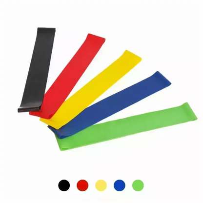 JupiterGear 5-Piece Resistance Body Bands Set with Carry Bag