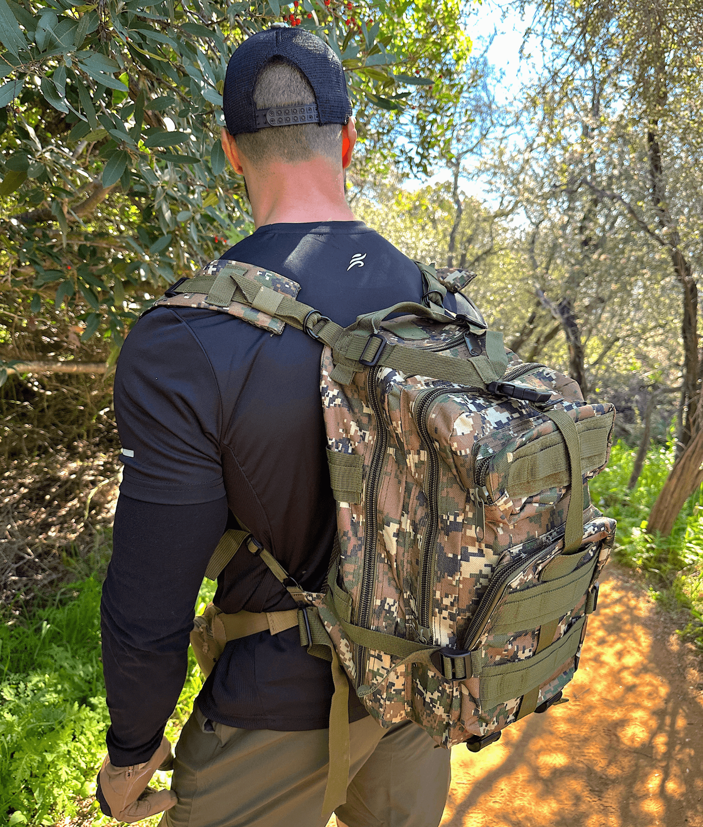 Tactical 25L MOLLE Backpack