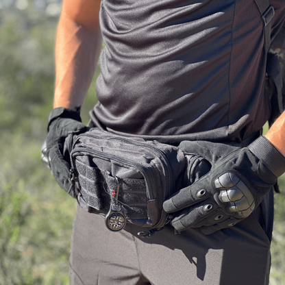 JupiterGear Tactical Military Waist Bag & MOLLE EDC Pouch
