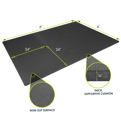 ProSource Fit Exercise Puzzle Mat, 3/4 inch