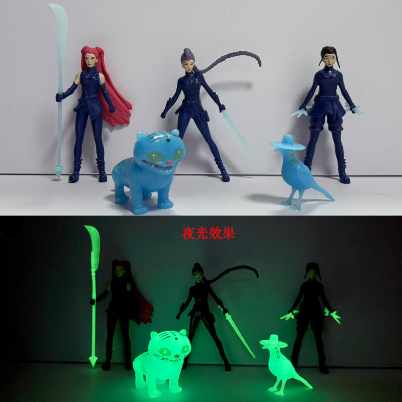 PVC Action Figure Toy Set