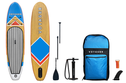 Voyager Inflatable Stand-Up Paddleboard Package