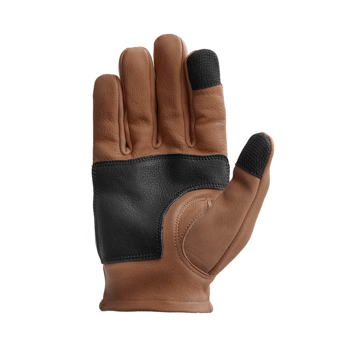 Roper DBL Palm Gloves - Black Brown