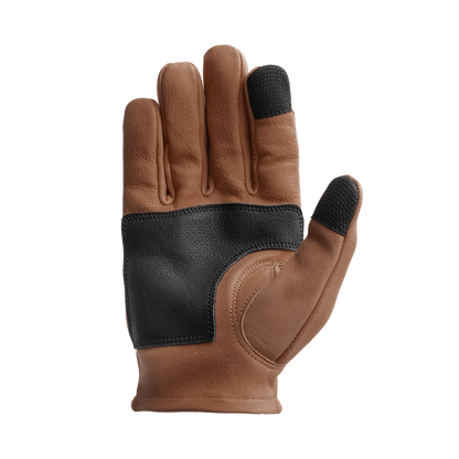 Roper DBL Palm Gloves - Black Brown