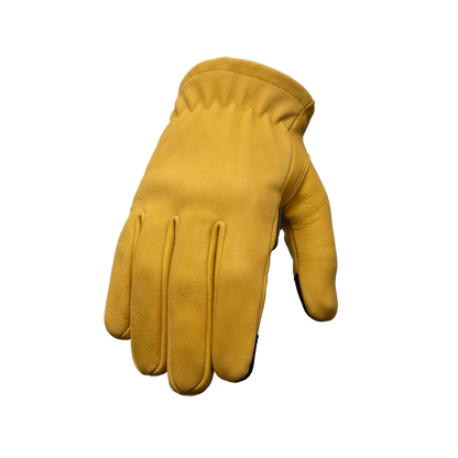 Roper DBL Palm Gloves - Black Yellow