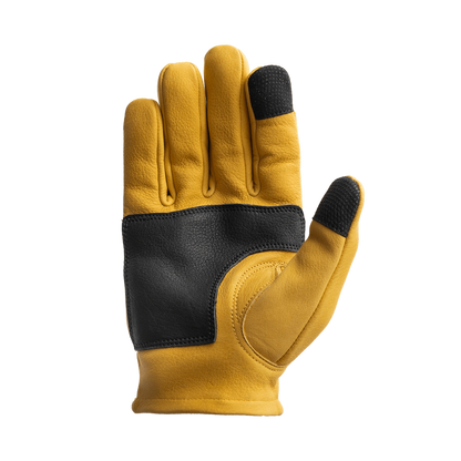 Roper DBL Palm Gloves - Black Yellow