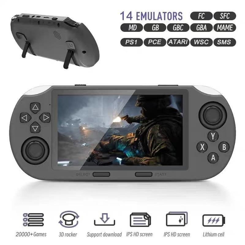 Handheld Game Console Dual Joystick