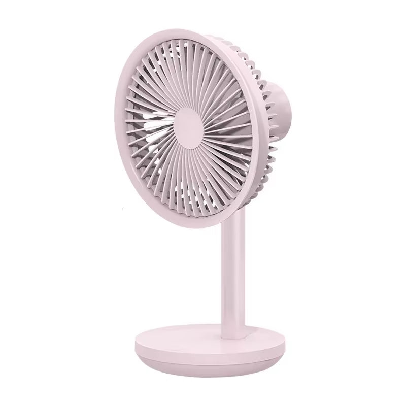 Youpin SOLOVE 5W USB Desktop Table Fan 4000Mah USB Rechargeable 3 Modes Wind Speed Cooling Oscillating Black Fan 3Colors