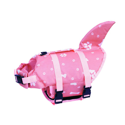 Dog life jacket detail