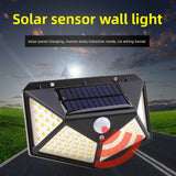 Solar Powered Motion Sensor Wall Light