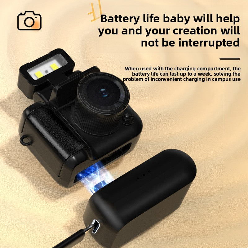 Mini Retro Digital Camera with Filter Effects