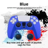 PS5 Controller Silicone Protective Cover with Joystick Caps