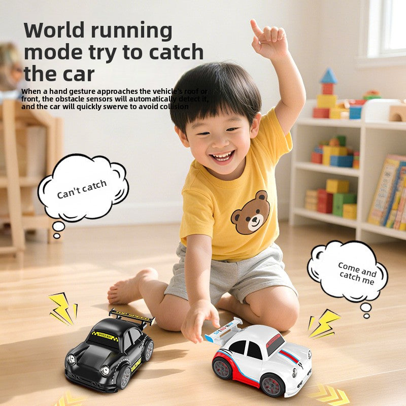Mini Smart Sensor-Following Remote-Controlled Car