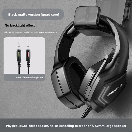 Over-ear esports gaming headset