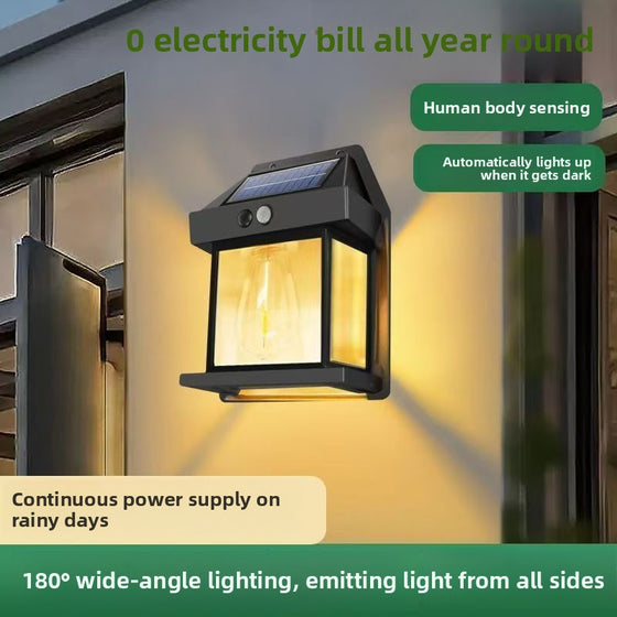 Solar Powered Outdoor Wall Lamp Garden & Outdoor product image 1
