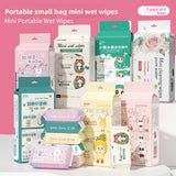 Mini Wet Wipes for Hand and Face Cleaning