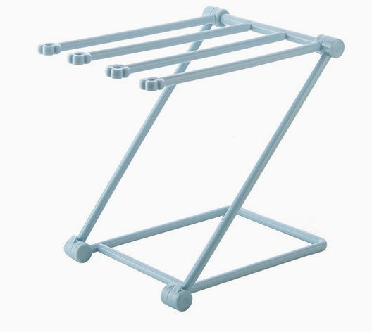 Kitchen organizer rack sink-side placement