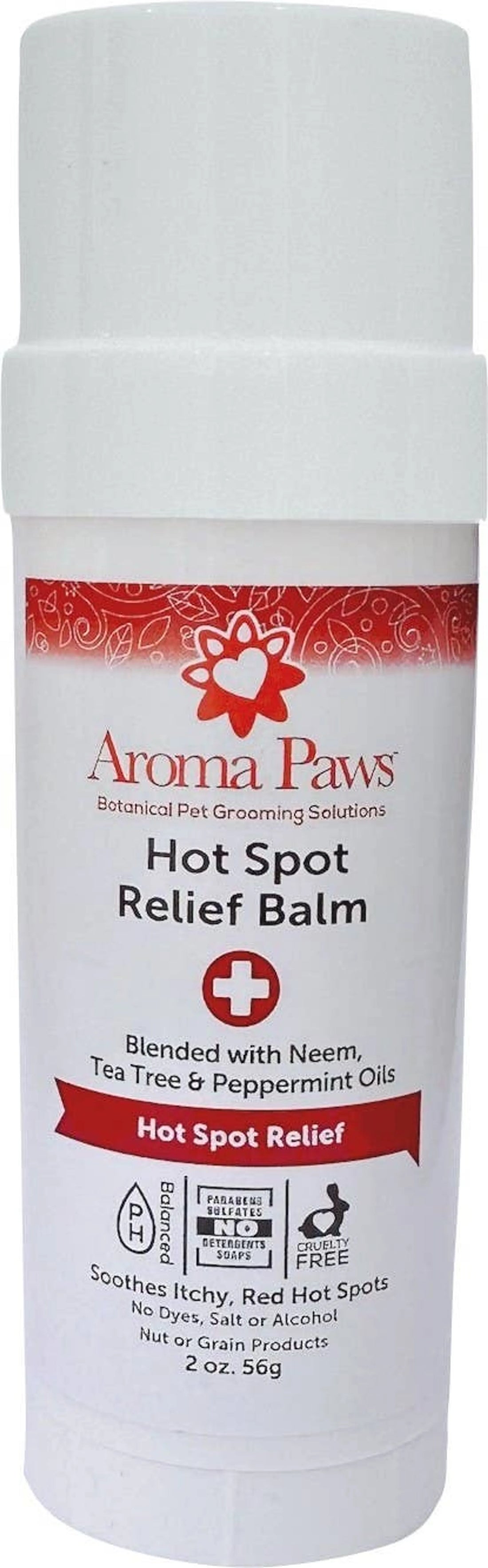 2 oz. Hot Spot Relief Balm Roll on Applicator-Neem & TeaTree