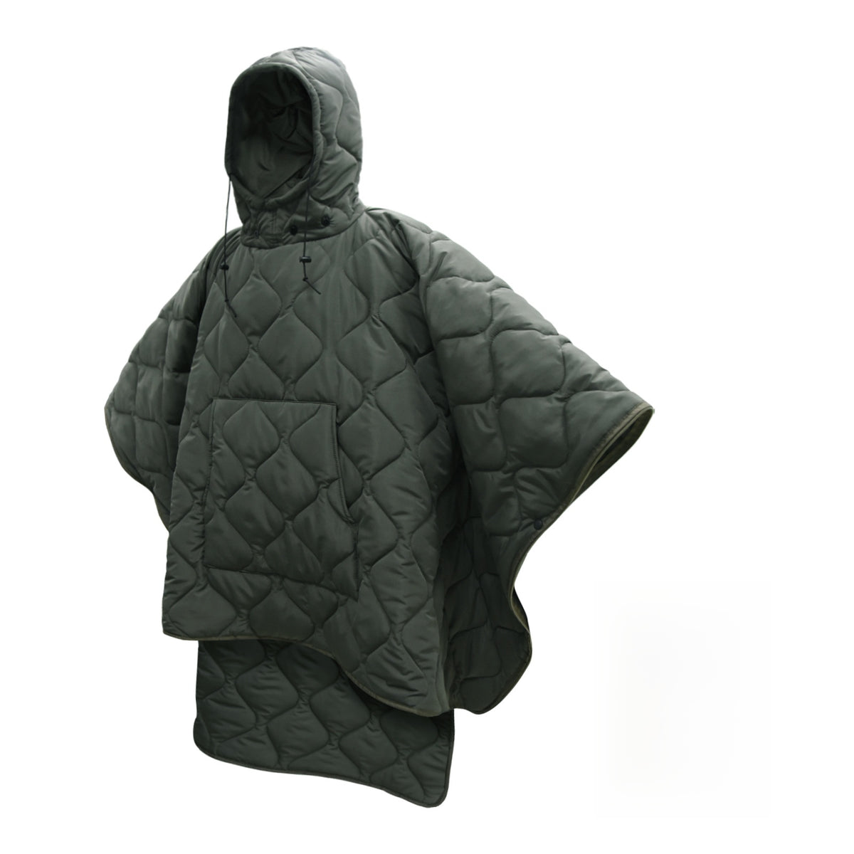 Portable Cloak-Style Camouflage Sleeping Bag for Outdoor Camping