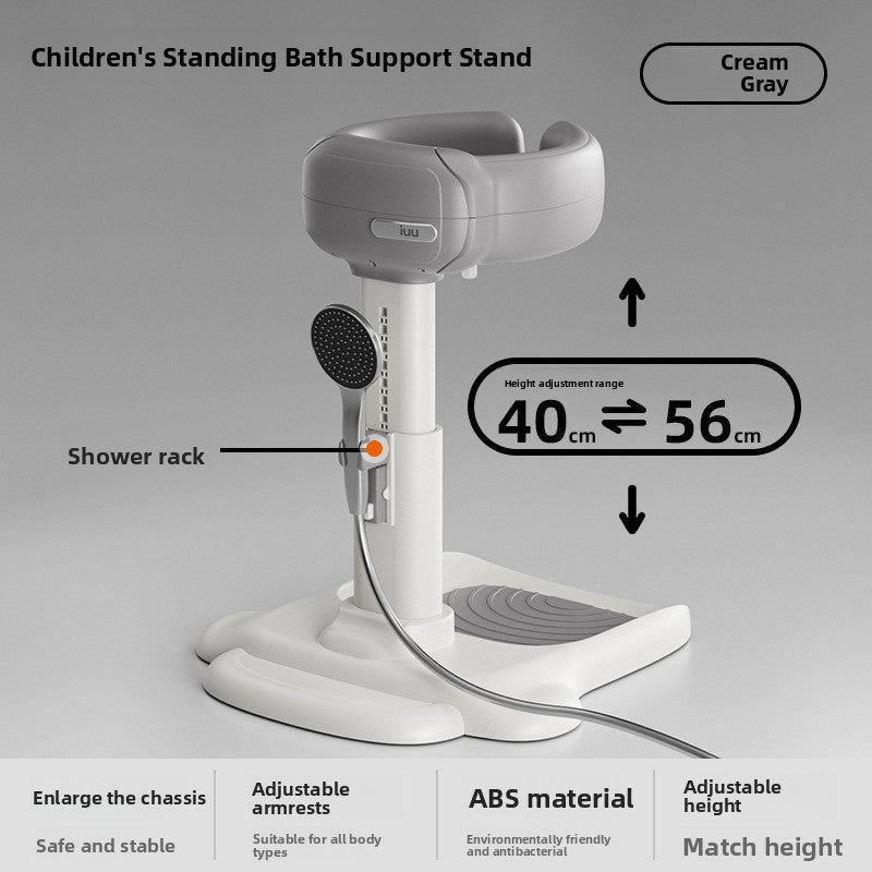 Infant Standing Bath Support Rack