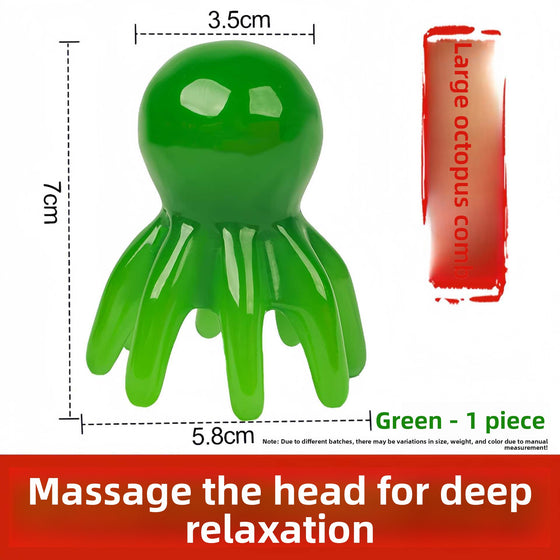Resin Octopus Head Massage Comb Health & Wellness product image 6