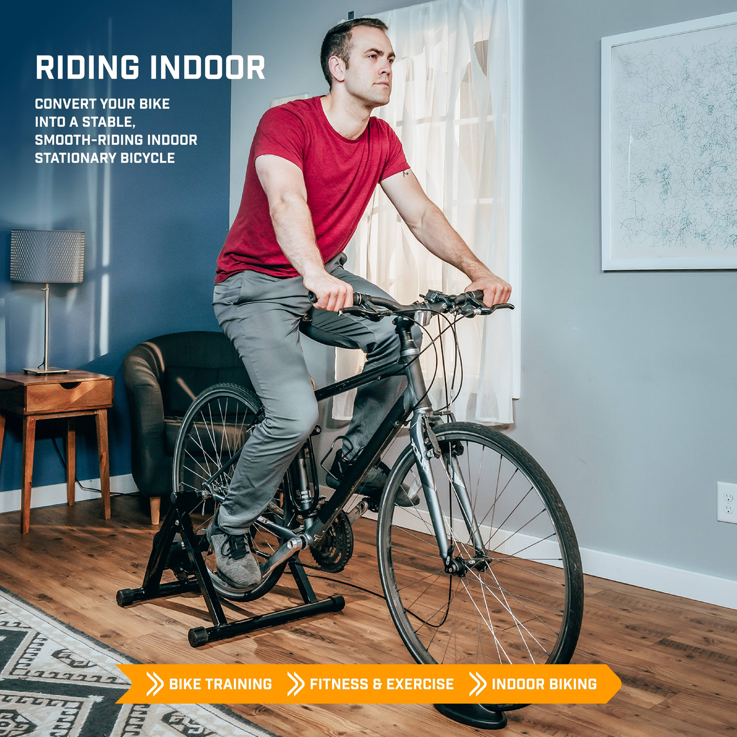 Alpcour Magnetic Bike Trainer Stand