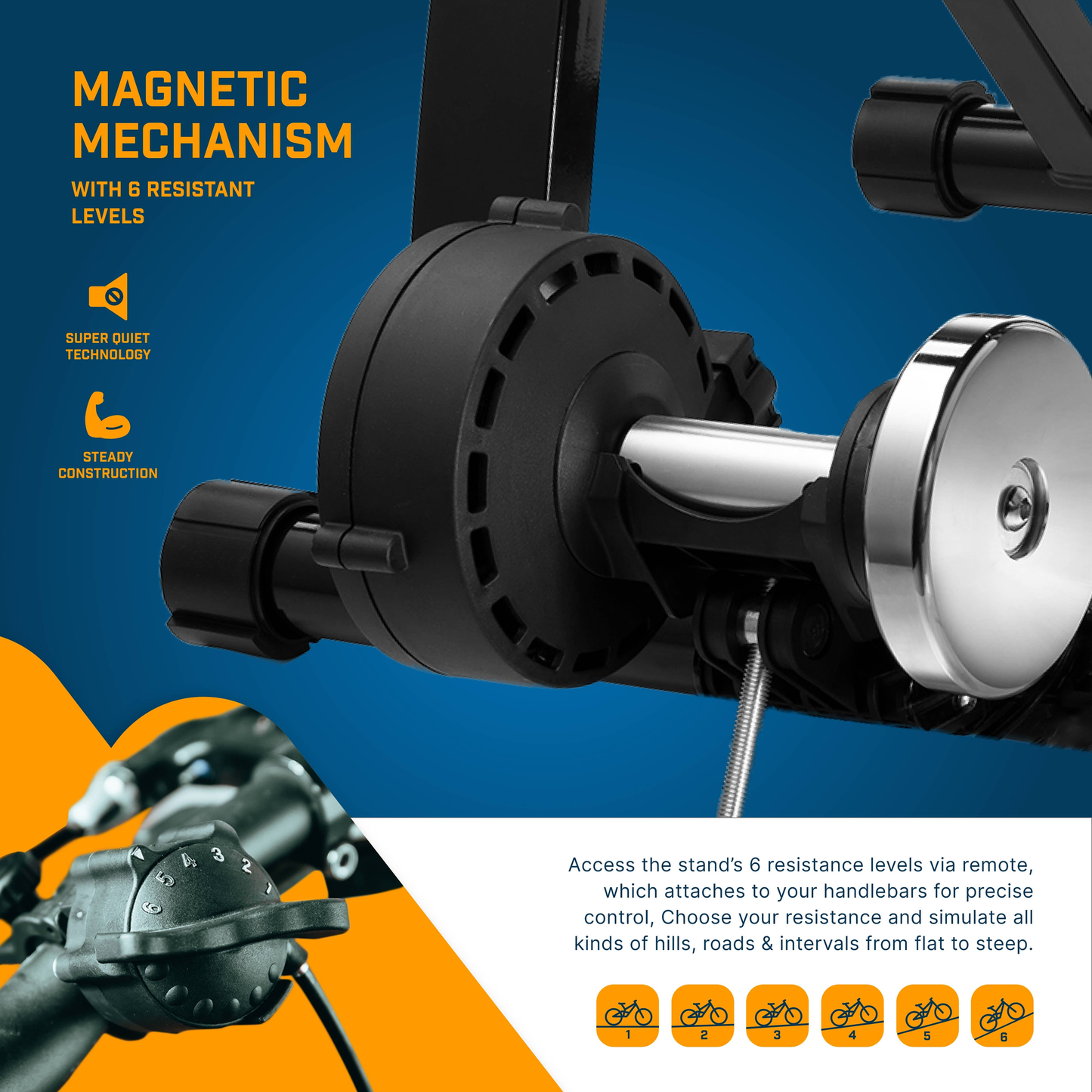 Alpcour Magnetic Bike Trainer Stand
