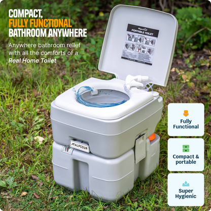 Alpcour Portable Camping Toilet