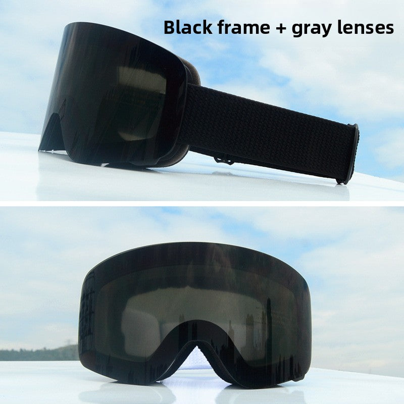 Magnetic Anti-Fog Ski Goggles