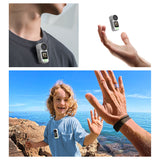 Thumb Action Camera 4K Dual Screen Recorder